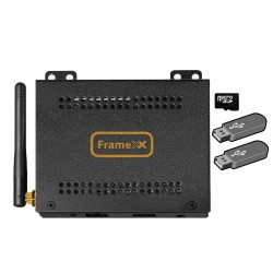 MiniPC FrameXX Win, Windows 10 (Intel Atom QC, 2GB DDR3, 32GB SSD, HDMI, WiFi, BT 4.0, LAN