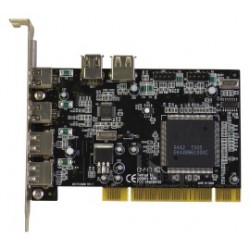 FireWire + USB 2.0 PCI SDM (2+1x FW1294a, 2+1x USB 2.0), VIA