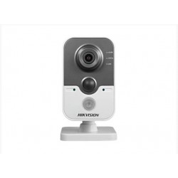 Hikvision IP cube kamera DS-2CD2442FWD-IW, 4MP, 10m IR, PIR, obj. 4mm, microSD,WiFi, DC12V