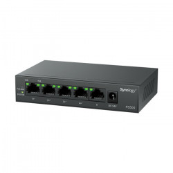 Synology switch neřízený, 5x 1GbE RJ45, z toho 4x PoE 30W