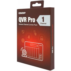 QNAP kamerová licence pro přidání 1 kamery do systému QVR Pro, elektronická licence