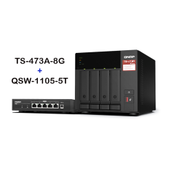 NAS QNAP TS-473A-SW5T