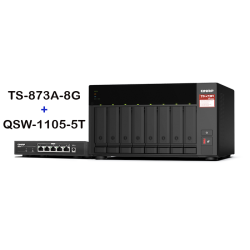 NAS QNAP TS-873A-SW5T