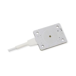 X-Touch, 1 small button, Rectangular, White LED, 180cm cable