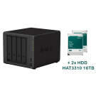NAS Synology DS923+ +2xHAT3310-16T, 2x Gb LAN