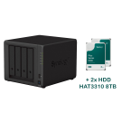 NAS Synology DS923+ +2xHAT3310-8T, 2x Gb LAN
