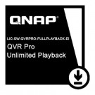 QNAP licence do systému QVR Pro pro neomezené přehrávání