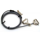 Bezpečnostní zámek Twin Lock Security Cable - 2 zámky (Mobilis)