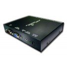 AV VGA extender - vysílač až pro 5 přijímačů, Ethernet Cat5/6, do 150m