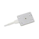 X-Touch, 1 small button, Rectangular, White LED, 180cm cable
