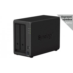 NAS Synology DS723+ 2xSATA server, 2x Gb LAN