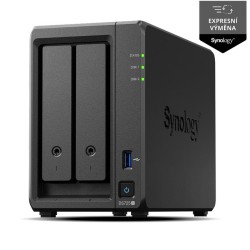 NAS Synology DS725+ 2xSATA server, 1Gb+2,5Gb LAN