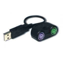 USB PS/2 port (pro myš a klávesnici)
