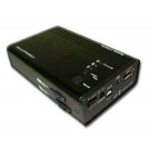 Externí box eSATA/USB 2.0 na 2 x 2,5" SATA HDD (RAID 0&1), Al provedení